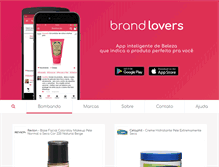 Tablet Screenshot of brandlovers.com